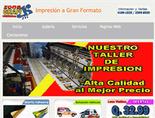 Tablet Screenshot of agranformato.com
